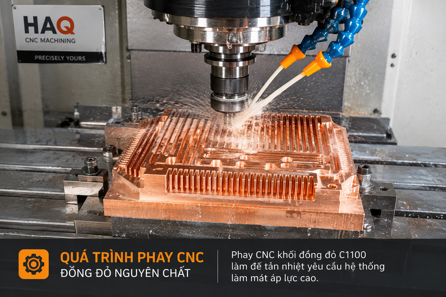 Gia Công Chi Tiết Đồng CNC