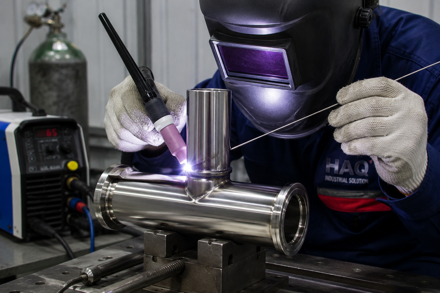 Hàn Inox Công Nghiệp: Kỹ Thuật Kiểm Soát Biến Dạng Và Ăn Mòn
